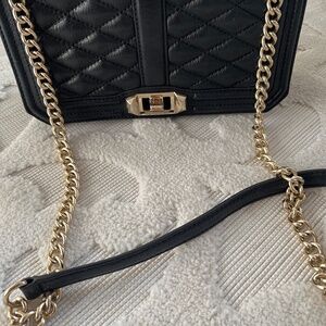 Designer inspired black bag
